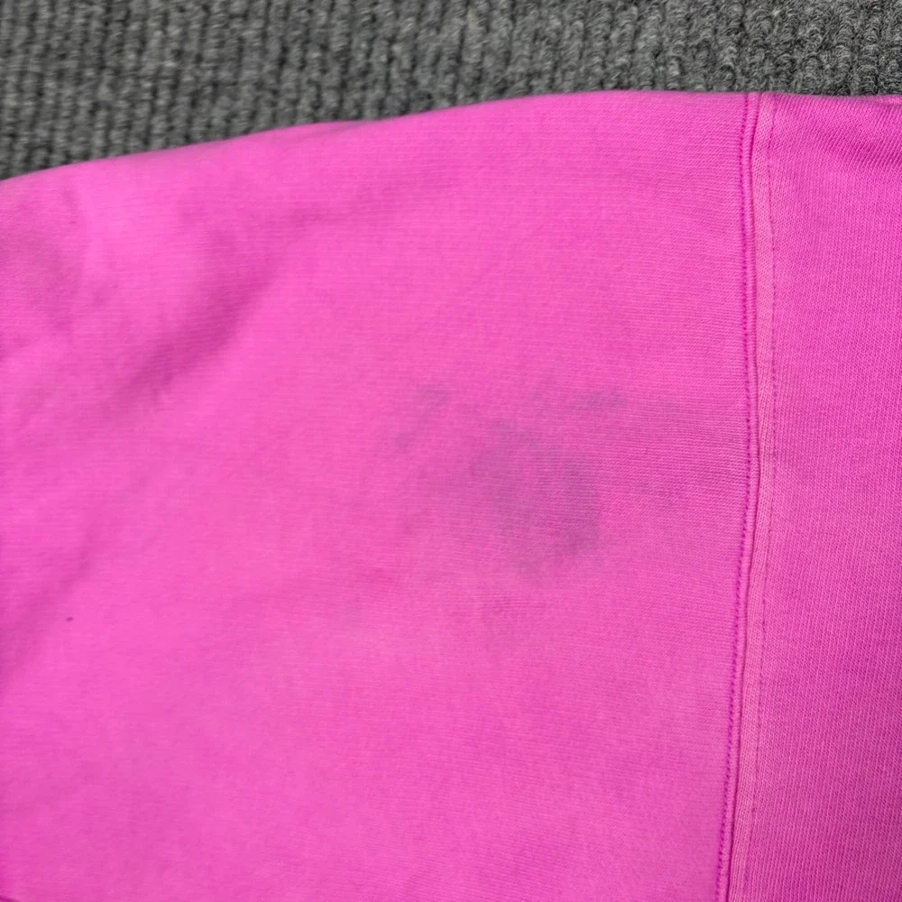 PINK Victoria's Secret Pullover Womens XL Quarter Zip Sweatshirt  Crop Fleece - Picture 8 of 9
